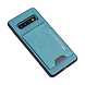 UNIQ Accessory UNIQ Accessory Samsung Galaxy S10 Groen Backcover hoesje Pasjeshouder UNIQ Accessory UNIQ Accessory Samsung Galaxy S10 Groen Backcover hoesje Pasjeshouder