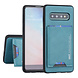 UNIQ Accessory UNIQ Accessory Samsung Galaxy S10 Groen Backcover hoesje Pasjeshouder UNIQ Accessory UNIQ Accessory Samsung Galaxy S10 Groen Backcover hoesje Pasjeshouder