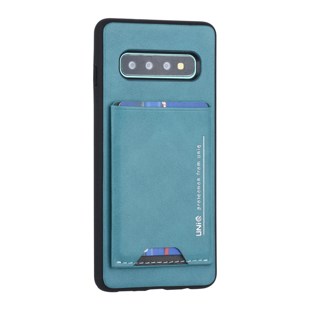 UNIQ Accessory UNIQ Accessory Samsung Galaxy S10 Plus Green Back cover case - Card holder UNIQ Accessory UNIQ Accessory Samsung Galaxy S10 Plus Green Back cover case - Card holder