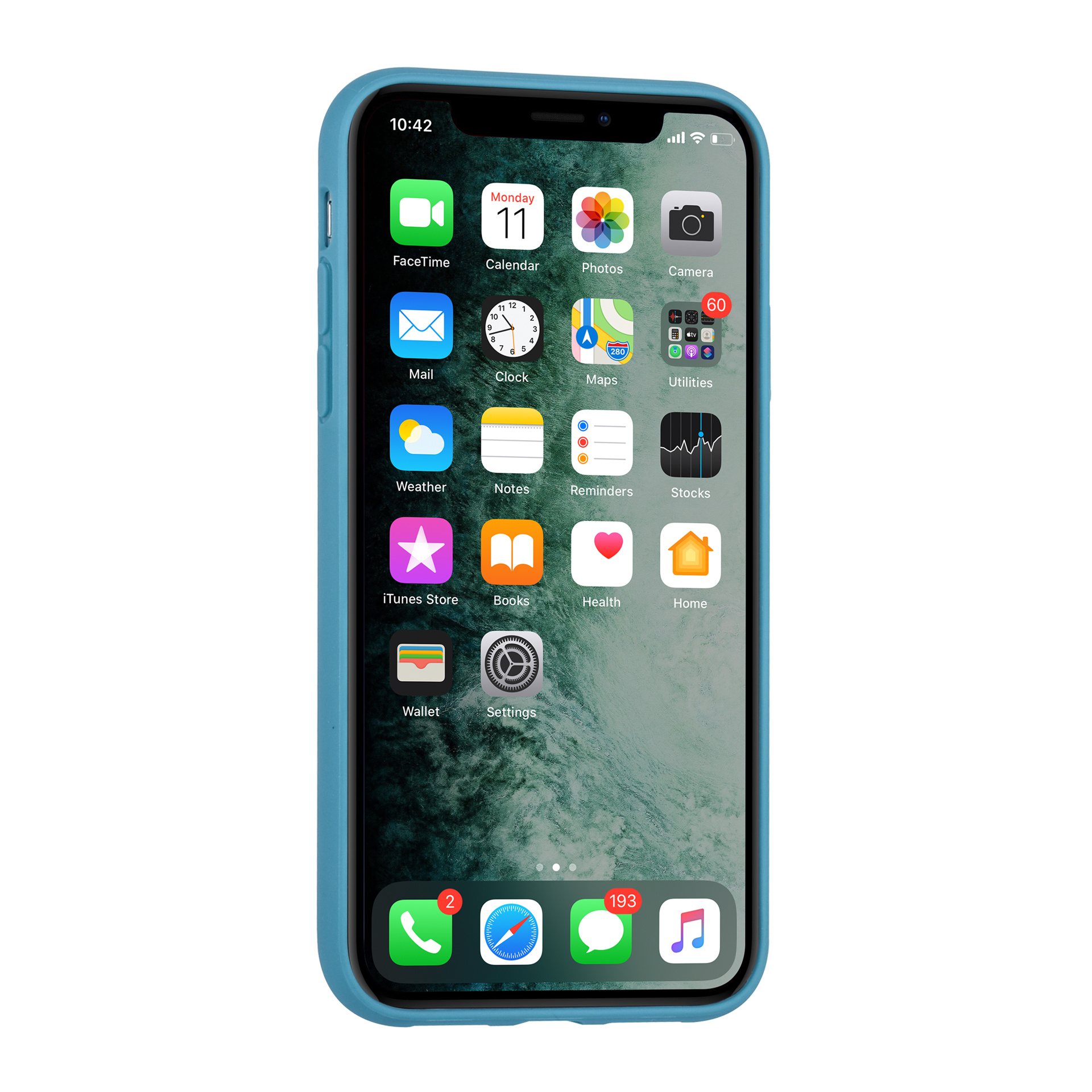 UNIQ Accessory UNIQ Accessory Apple iPhone XR Groen Backcover hoesje Pasjeshouder, foto 3 van 6