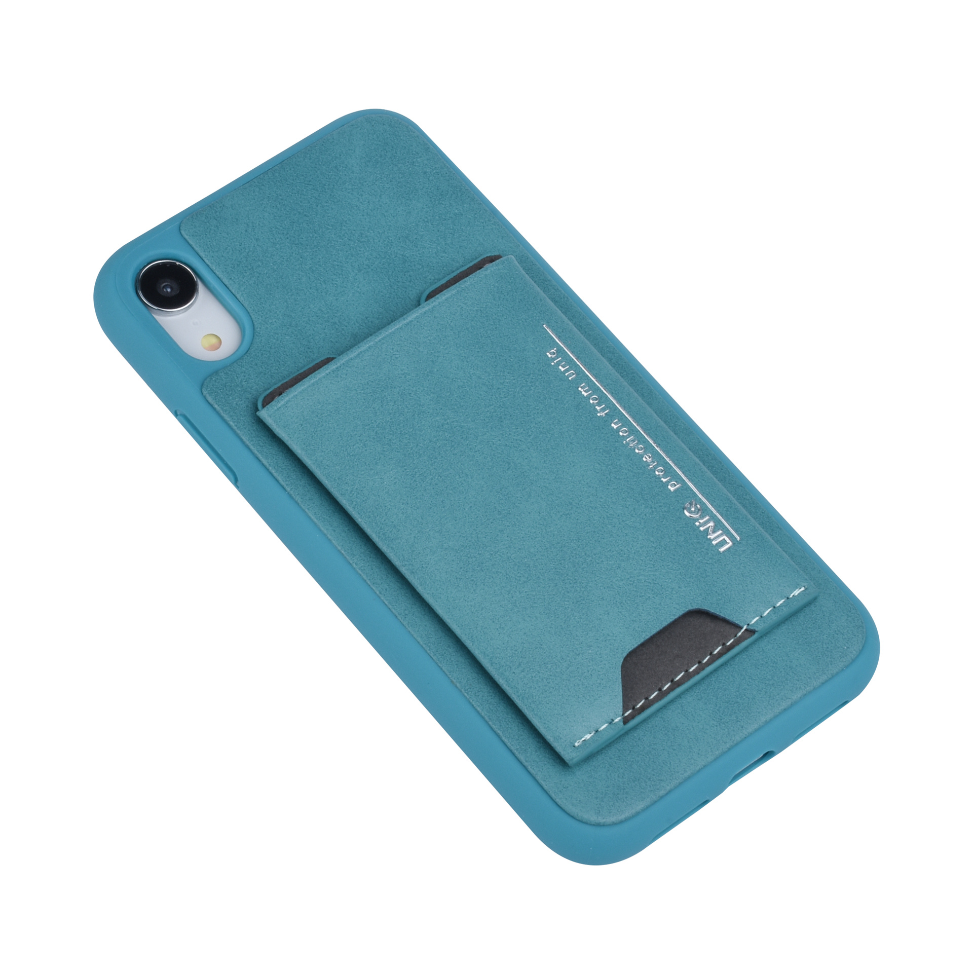 UNIQ Accessory UNIQ Accessory Apple iPhone XR Groen Backcover hoesje Pasjeshouder, foto 5 van 6