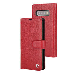 Pierre Cardin Rood Booktype hoesje Samsung Galaxy S10
