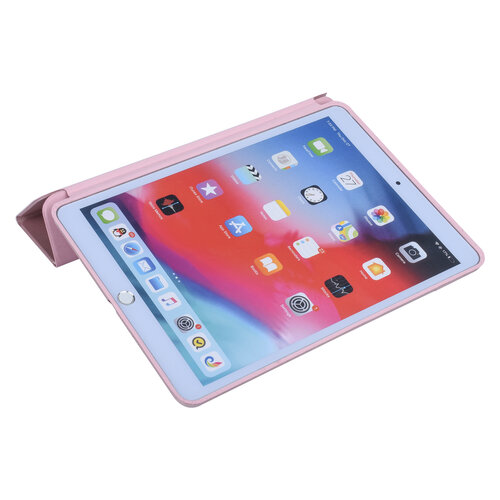Apple iPad 10.2 (2019) Rose Gold Smart Case - Book Case Tablethoes
