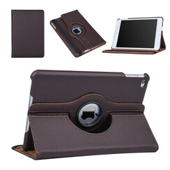 Apple iPad Mini 4 Bruin 360 graden draaibare hoes - Book Case Tablethoes