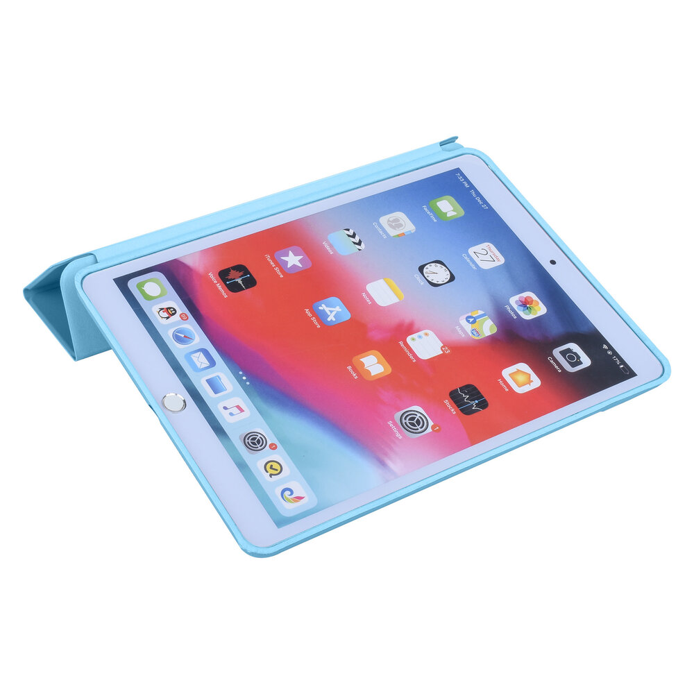 Apple iPad 10.2 2019 Blue Book case Tablet - Smart Case Apple iPad 10.2 2019 Blue Book case Tablet - Smart Case