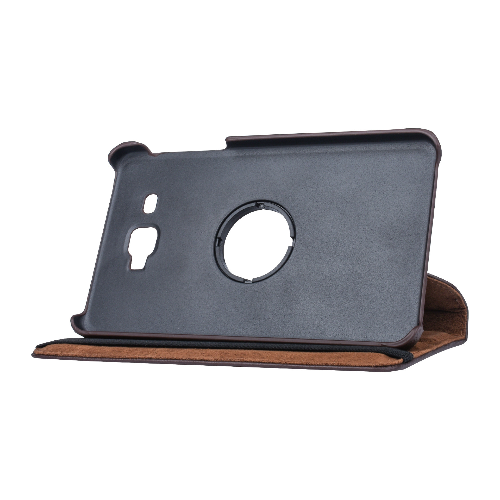 Samsung Tab A 7.0 2016 Bruin Book Case Tablethoes Draaibaar, foto 5 van 6