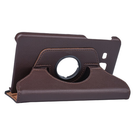 Samsung Tab A 7.0 2016 Book Case Tablet Braun - Drehbar Samsung Tab A 7.0 2016 Book Case Tablet Braun - Drehbar
