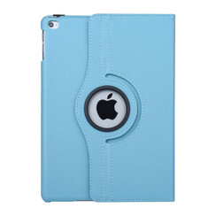 Apple iPad 9.7 (2017) en Apple iPad 9.7 (2018) Blauw 360 graden draaibare hoes - Book Case Tablethoes