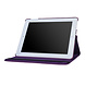 Apple iPad 2-3-4 Book Case Tablet Violett - Drehbar Apple iPad 2-3-4 Book Case Tablet Violett - Drehbar
