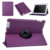 Apple iPad 2-3-4 Book Case Tablet Violett - Drehbar Apple iPad 2-3-4 Book Case Tablet Violett - Drehbar