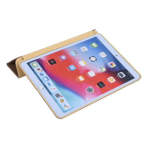 Apple iPad 10.2 (2019) Goud Smart Case - Book Case Tablethoes