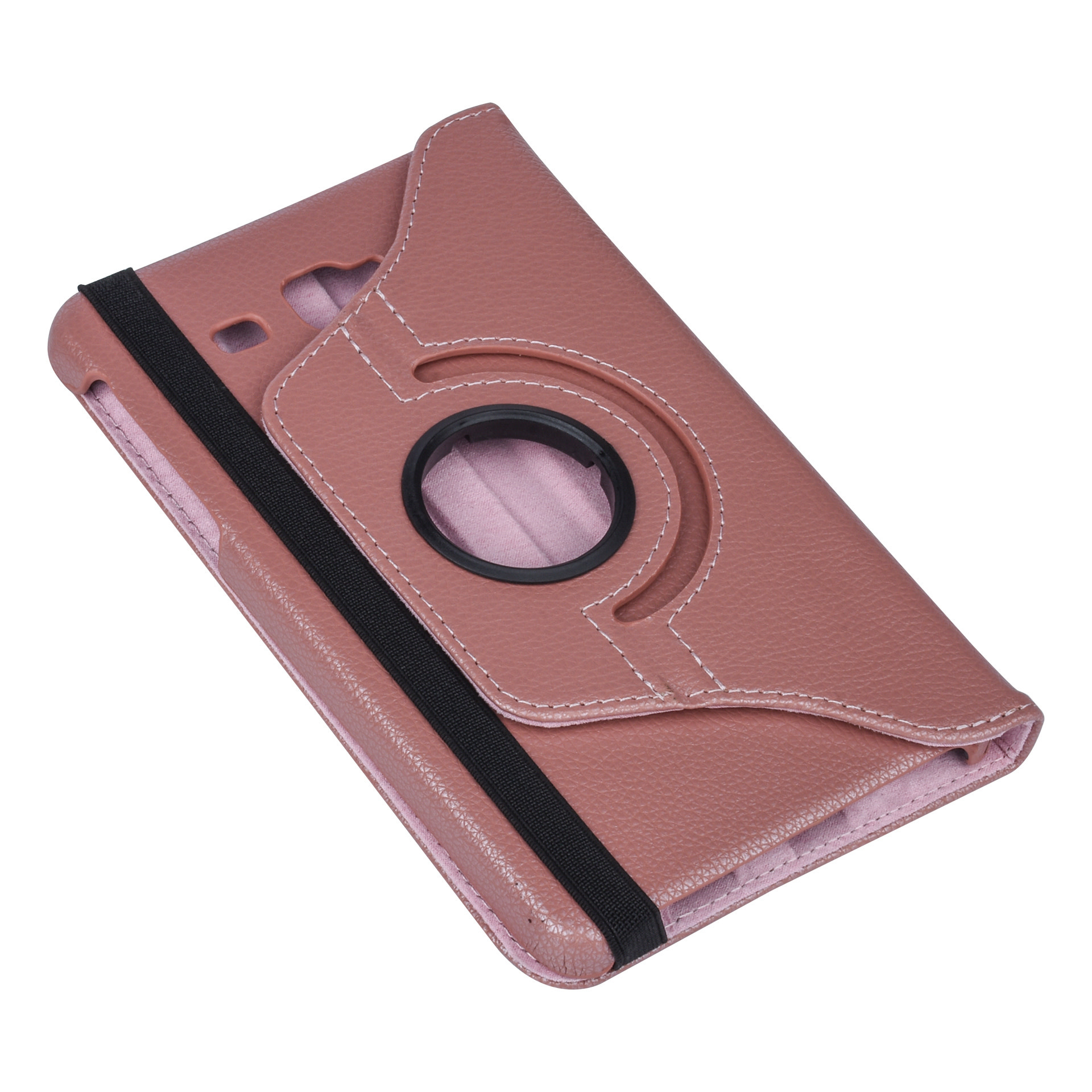 Samsung Tab A 7.0 2016 Rose Gold Book Case Tablethoes Draaibaar, foto 5 van 6