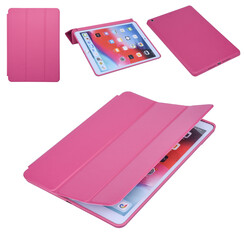 Apple iPad 10.2 (2019) Hot Pink Smart Case - Book Case Tablethoes
