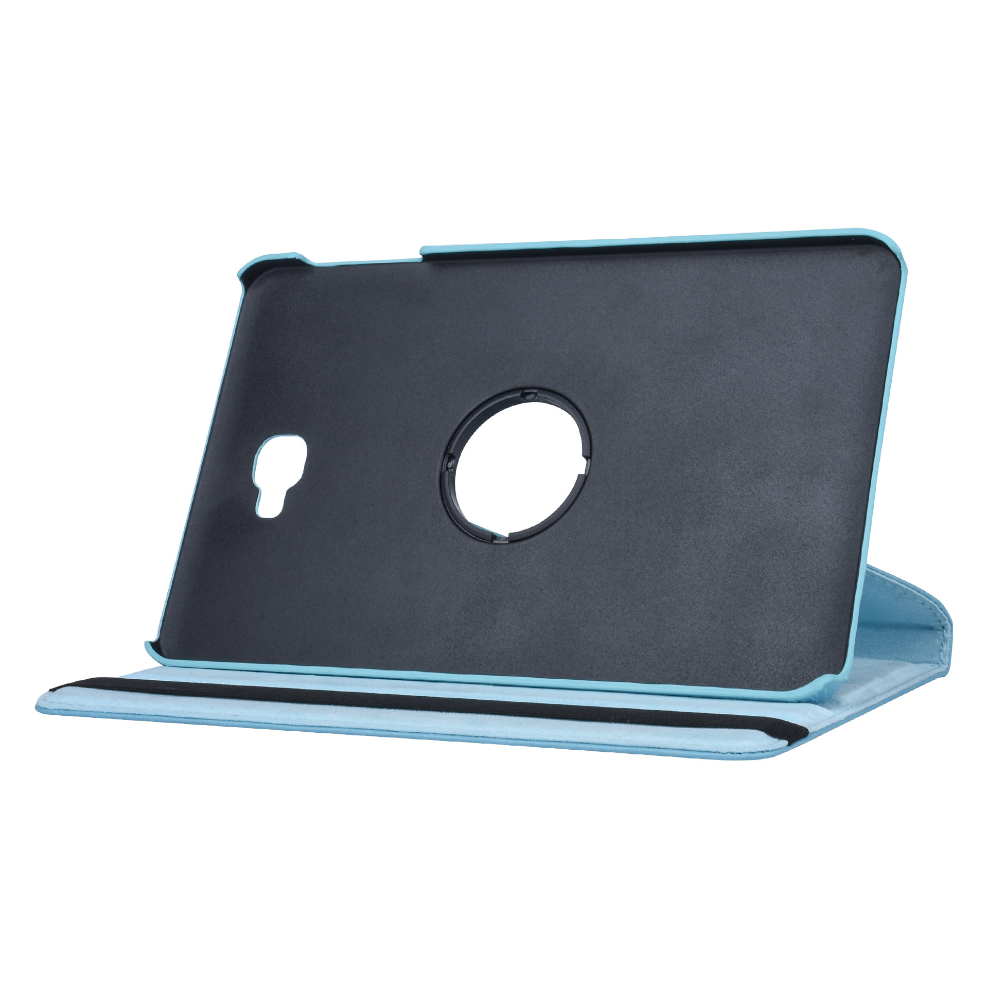 Samsung Tab A 10.1 2016 L-Blauw Book Case Tablethoes Draaibaar, foto 6 van 6
