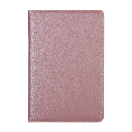 Apple iPad Mini 4 Rose Gold 360 graden draaibare hoes - Book Case Tablethoes Apple iPad Mini 4 Rose Gold 360 graden draaibare hoes - Book Case Tablethoes