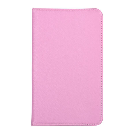 Samsung Tab A 7.0 2016 Roze Book Case Tablethoes Draaibaar Samsung Tab A 7.0 2016 Roze Book Case Tablethoes Draaibaar