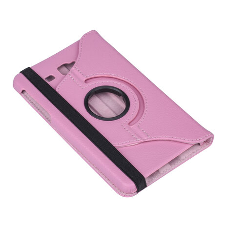 Samsung Tab A 7.0 2016 Pink Book case Tablet - Rotatable Samsung Tab A 7.0 2016 Pink Book case Tablet - Rotatable