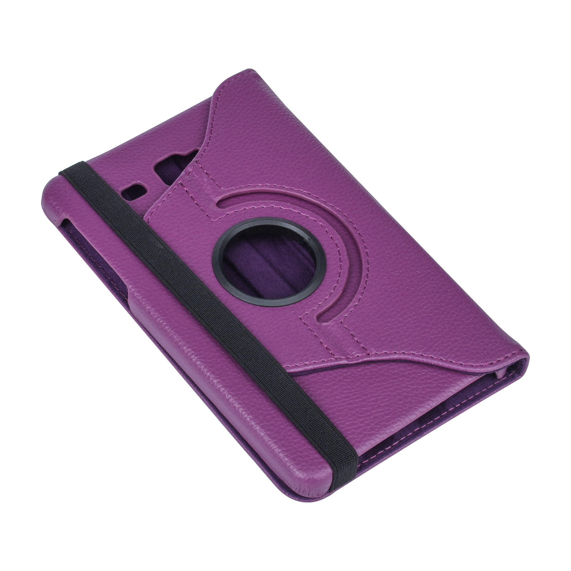 Samsung Tab A 7.0 2016 Paars Book Case Tablethoes Draaibaar, foto 5 van 6