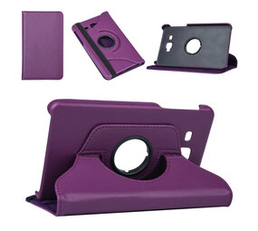 Samsung Tab A 7.0 2016 Paars Book Case Tablethoes Draaibaar Samsung Tab A 7.0 2016 Paars Book Case Tablethoes Draaibaar