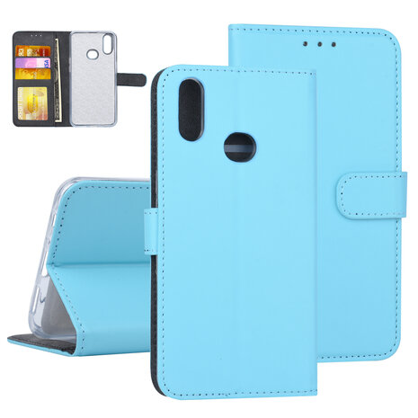 Samsung Galaxy A10s Bleu Book type housse Titulaire de la carte Samsung Galaxy A10s Bleu Book type housse Titulaire de la carte