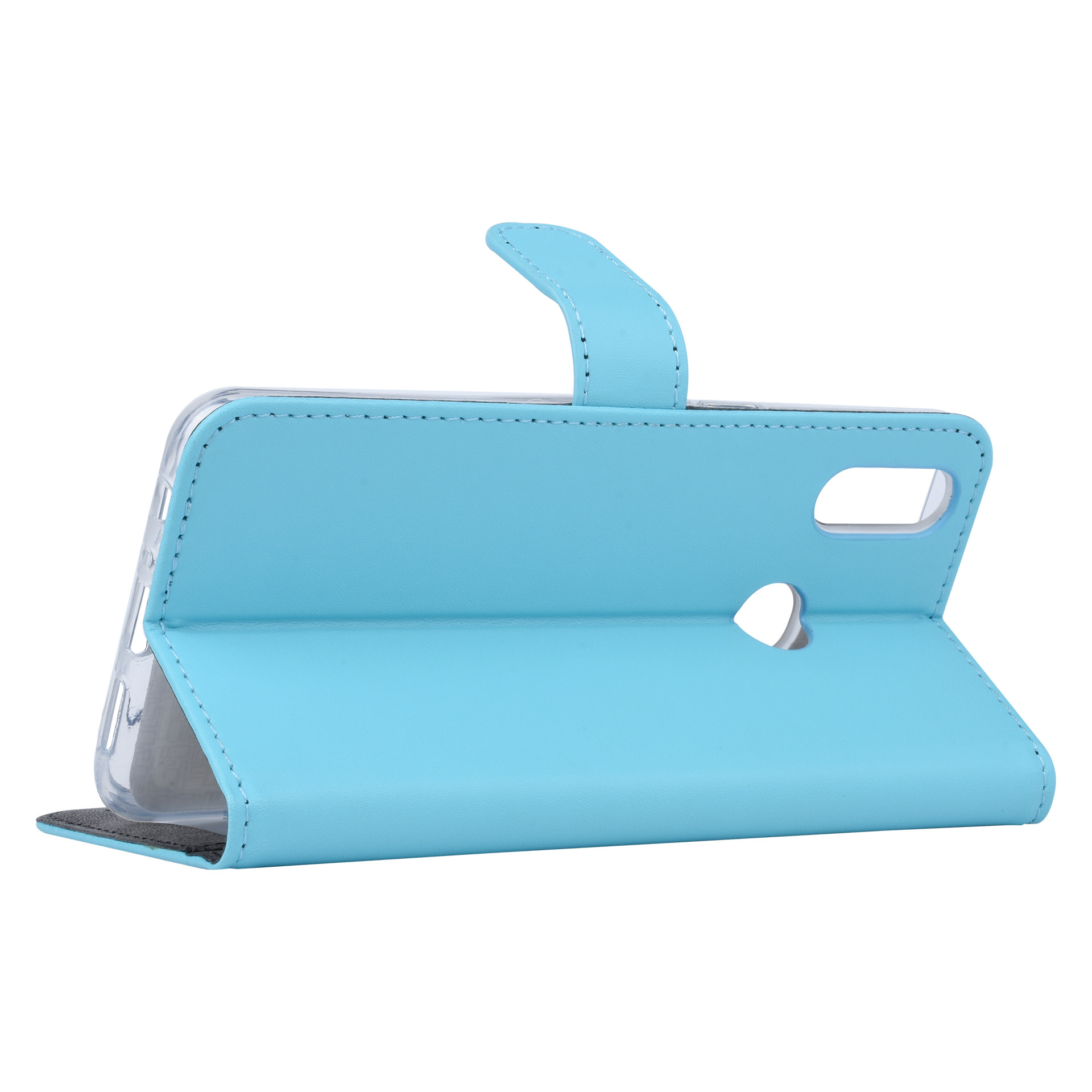 Blauw hoesje Samsung Galaxy A10s - Book Case - Pasjeshouder (A107F), foto 5 van 6
