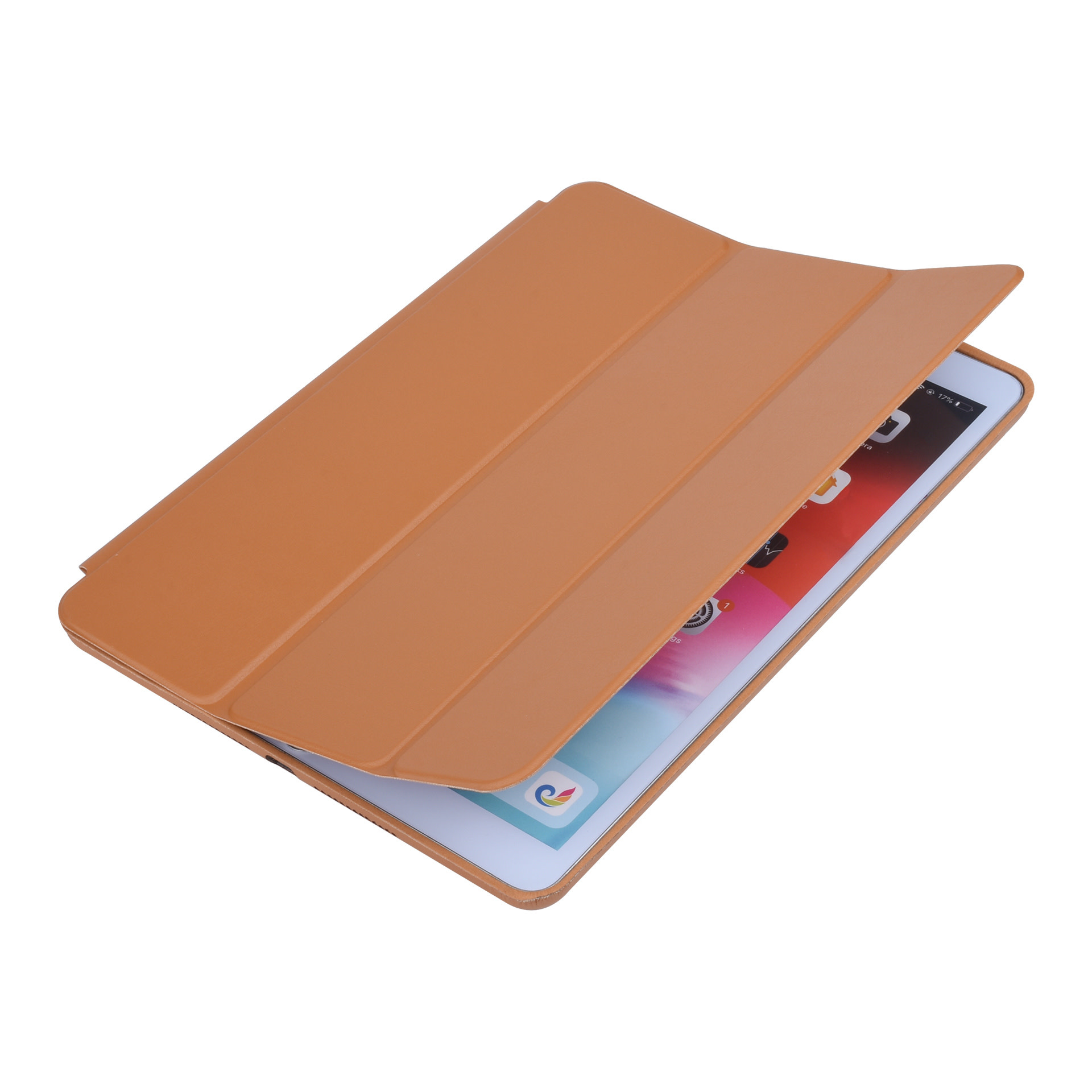 Apple iPad 10.2 2019 Bruin Book Case Tablethoes Smart Case, foto 4 van 6