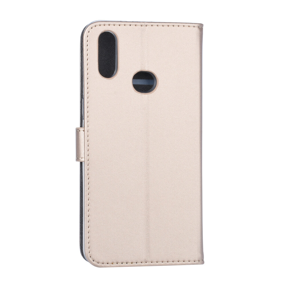 Samsung Galaxy A10s Book-Case hul Gold - Kartenhalter Samsung Galaxy A10s Book-Case hul Gold - Kartenhalter