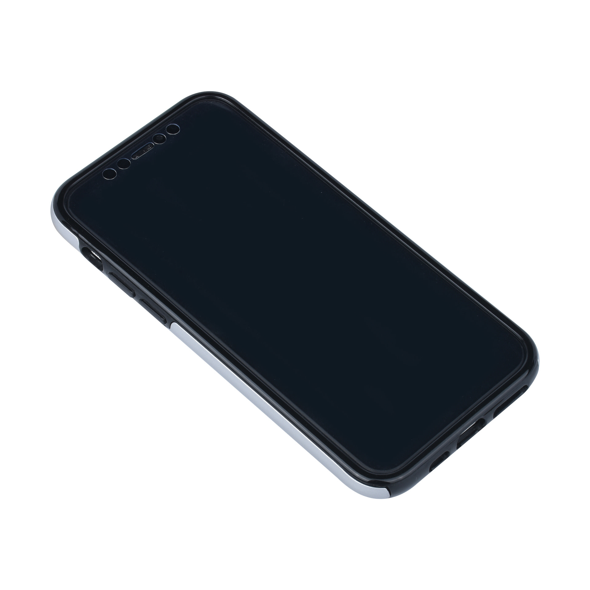 Apple iPhone 11 Pro Zilver Backcover hoesje Soft Touch, foto 3 van 4