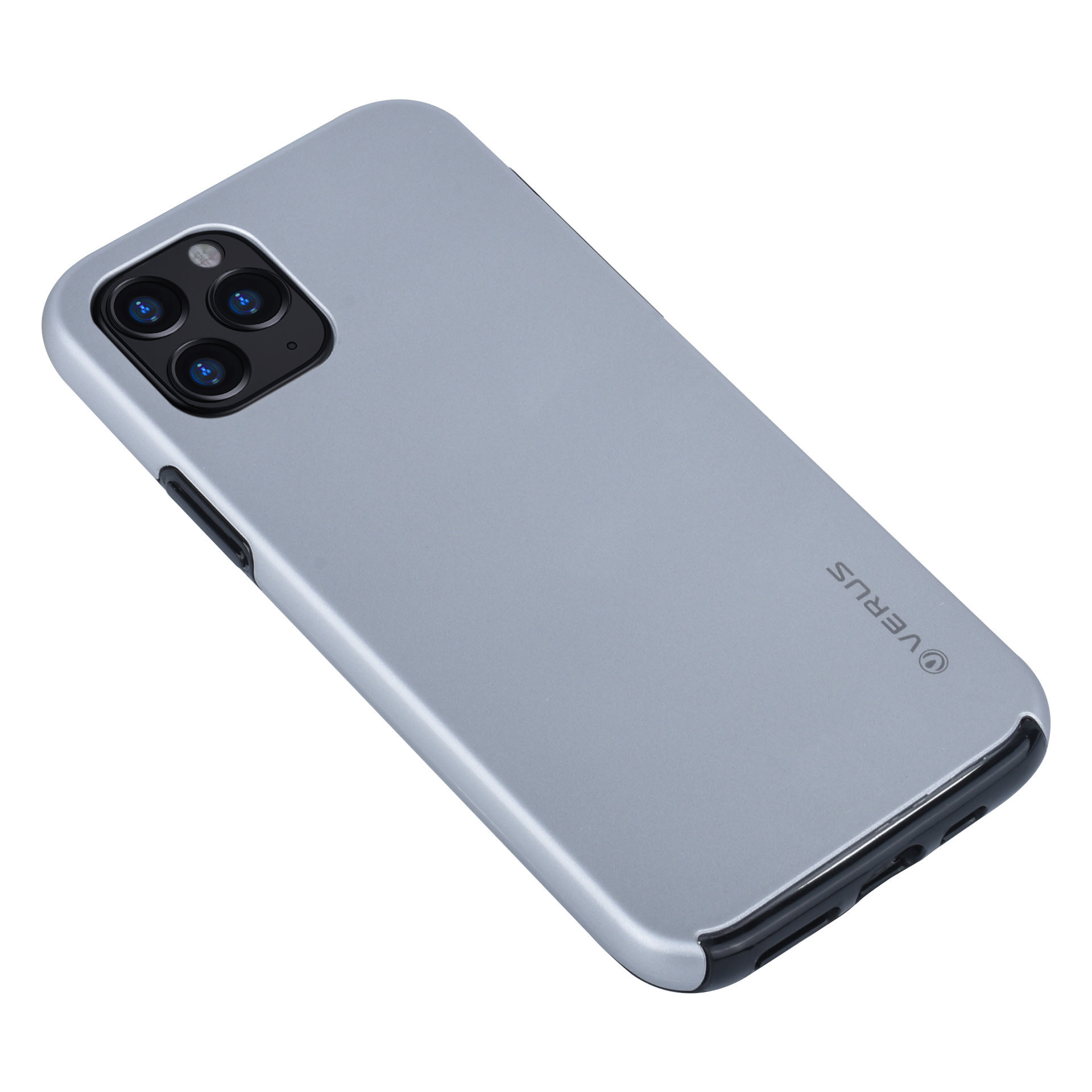 Apple iPhone 11 Pro Zilver Backcover hoesje Soft Touch, foto 4 van 4