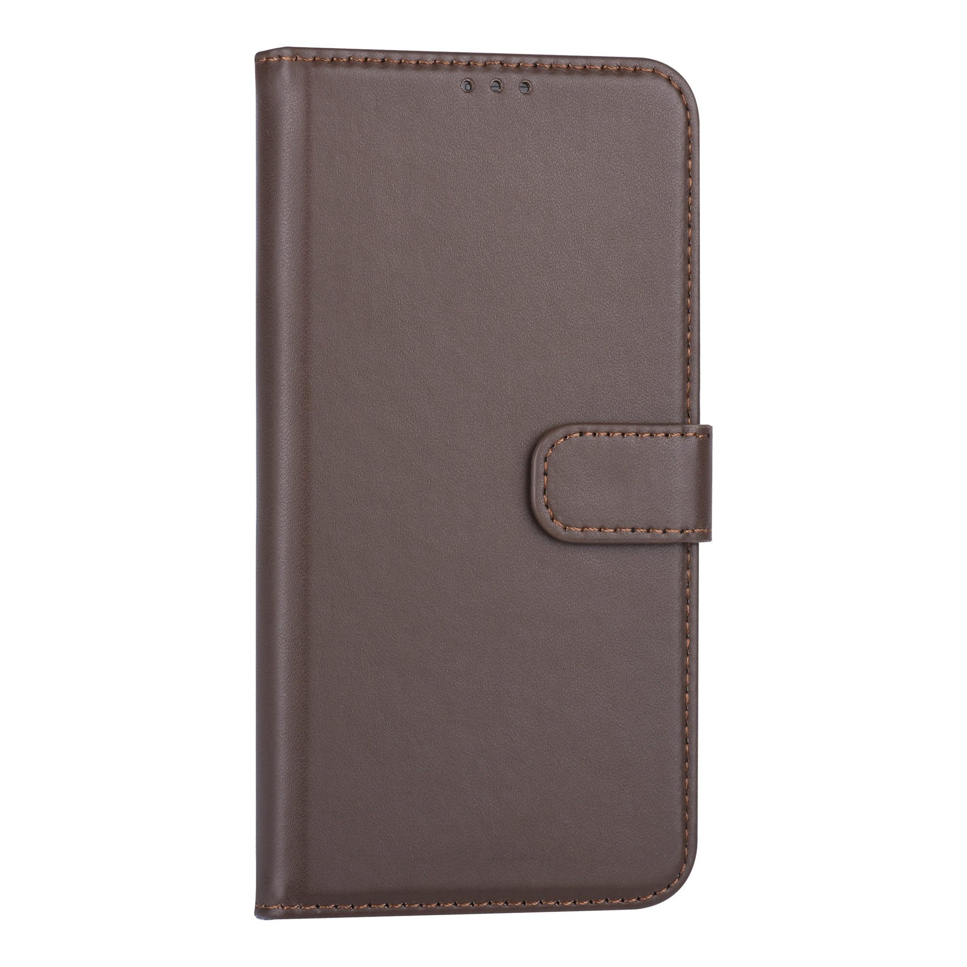 Bruin hoesje Samsung Galaxy A10 (2019) Book Case - Pasjeshouder - Magneetsluiting (A105F), foto 2 van 6