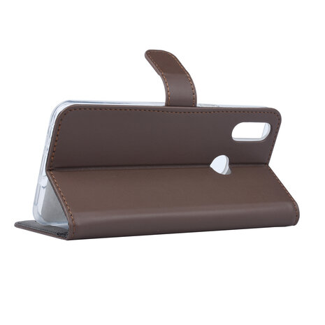 Samsung Galaxy A10s Marron Book type housse Titulaire de la carte Samsung Galaxy A10s Marron Book type housse Titulaire de la carte