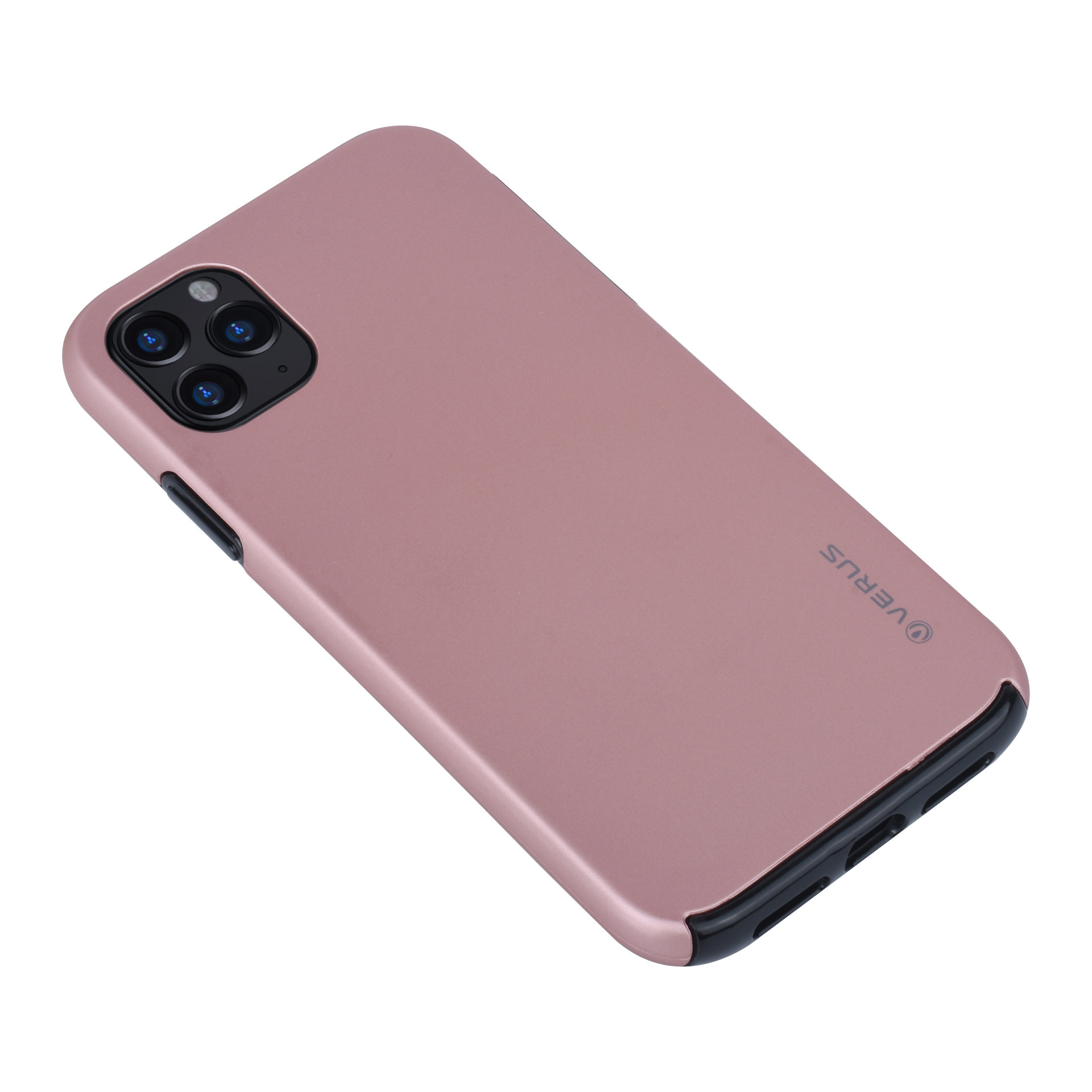 Apple iPhone 11 Pro Max Rose Gold Backcover hoesje Soft Touch, foto 3 van 4