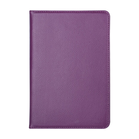 Apple iPad Mini 4 Paars 360 graden draaibare hoes - Book Case Tablethoes
