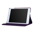 Apple iPad Mini 4 Paars 360 graden draaibare hoes - Book Case Tablethoes