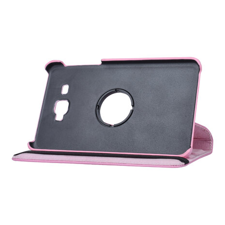 Samsung Tab A 7.0 2016 Roze Book Case Tablethoes Draaibaar Samsung Tab A 7.0 2016 Roze Book Case Tablethoes Draaibaar