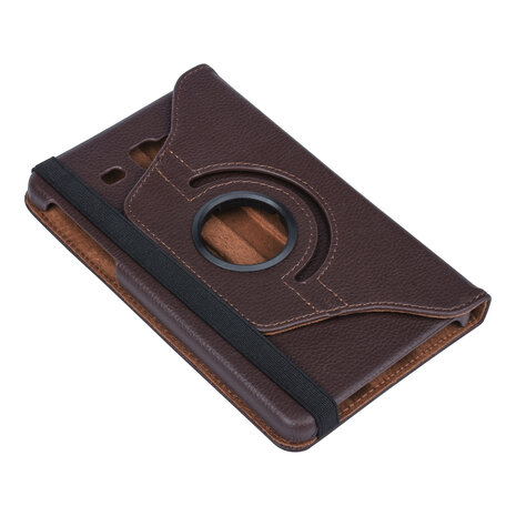 Samsung Tab A 7.0 2016 Book Case Tablet Braun - Drehbar Samsung Tab A 7.0 2016 Book Case Tablet Braun - Drehbar