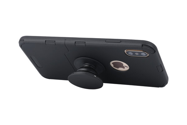 Apple iPhone Xs Max Back-Cover hul Schwarz - Soft Touch Apple iPhone Xs Max Back-Cover hul Schwarz - Soft Touch