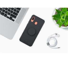 Samsung Galaxy A30 Black Back cover case - Soft Touch Samsung Galaxy A30 Black Back cover case - Soft Touch