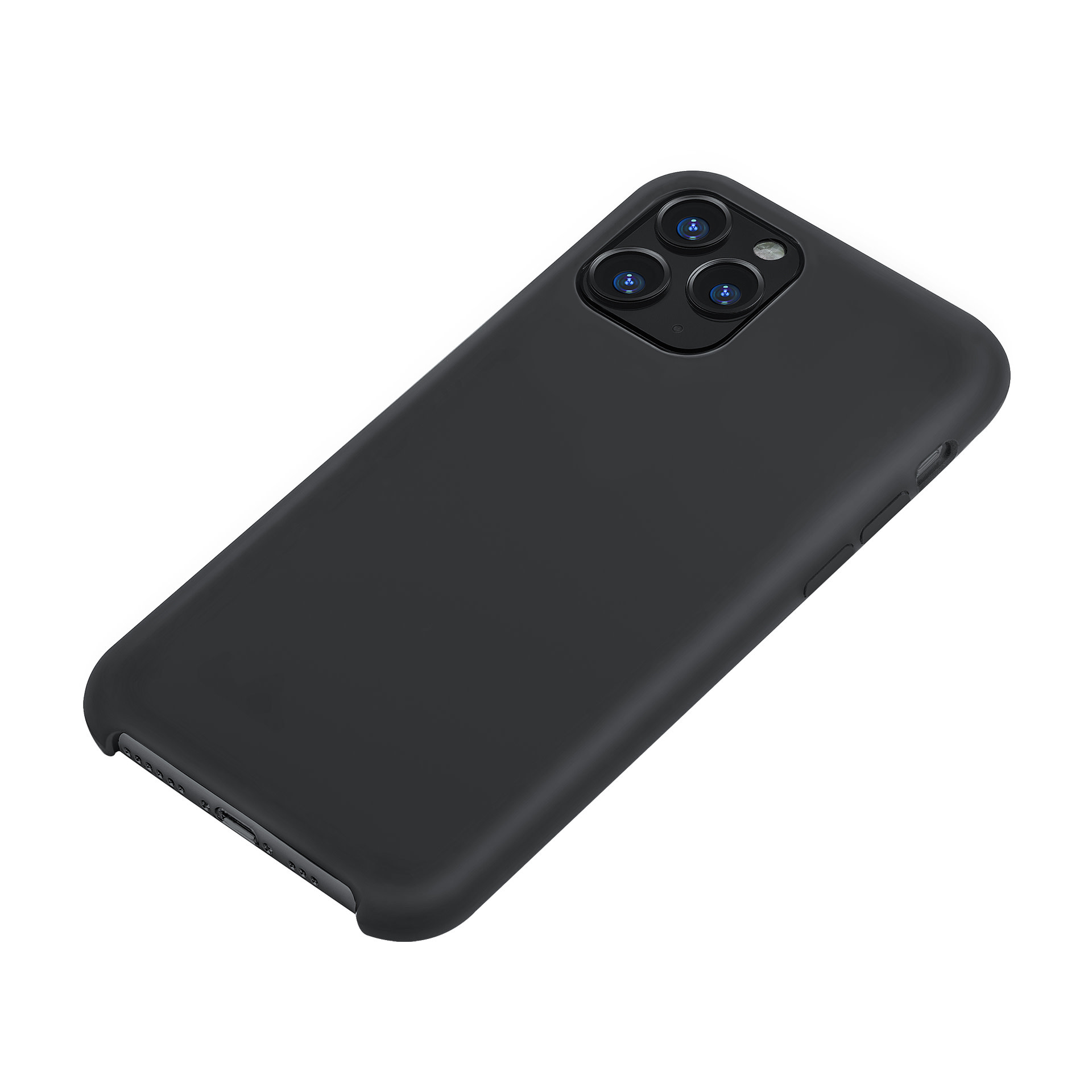 Apple iPhone 11 Pro Zwart Backcover hoesje Soft Touch, foto 3 van 5