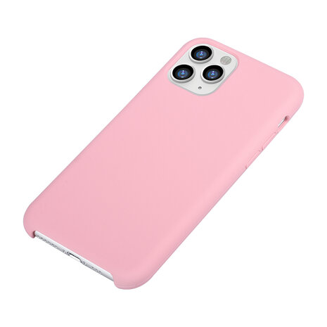Apple iPhone 11 Pro Roze Backcover hoesje Soft Touch Apple iPhone 11 Pro Roze Backcover hoesje Soft Touch