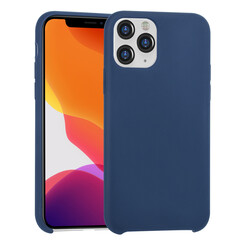 Apple iPhone 11 Pro Bleu Back cover coque Soft Touch