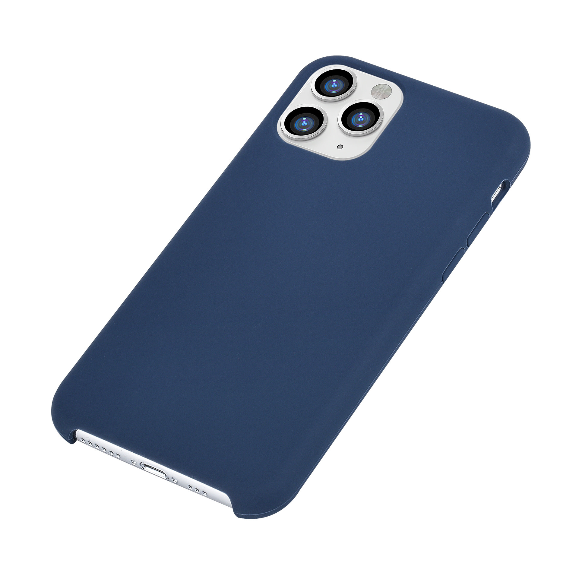Apple iPhone 11 Pro Blauw Backcover hoesje Soft Touch, foto 3 van 5