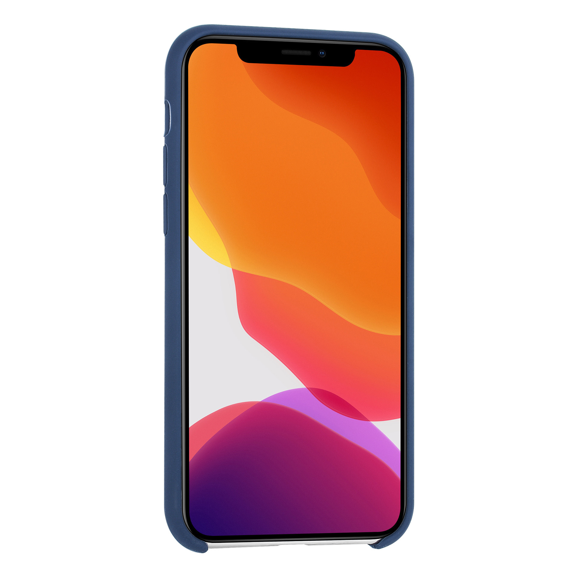 Apple iPhone 11 Pro Blauw Backcover hoesje Soft Touch, foto 4 van 5