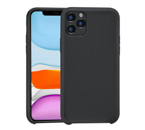 Apple iPhone 11 Pro Max Black Back cover case - Soft Touch Apple iPhone 11 Pro Max Black Back cover case - Soft Touch