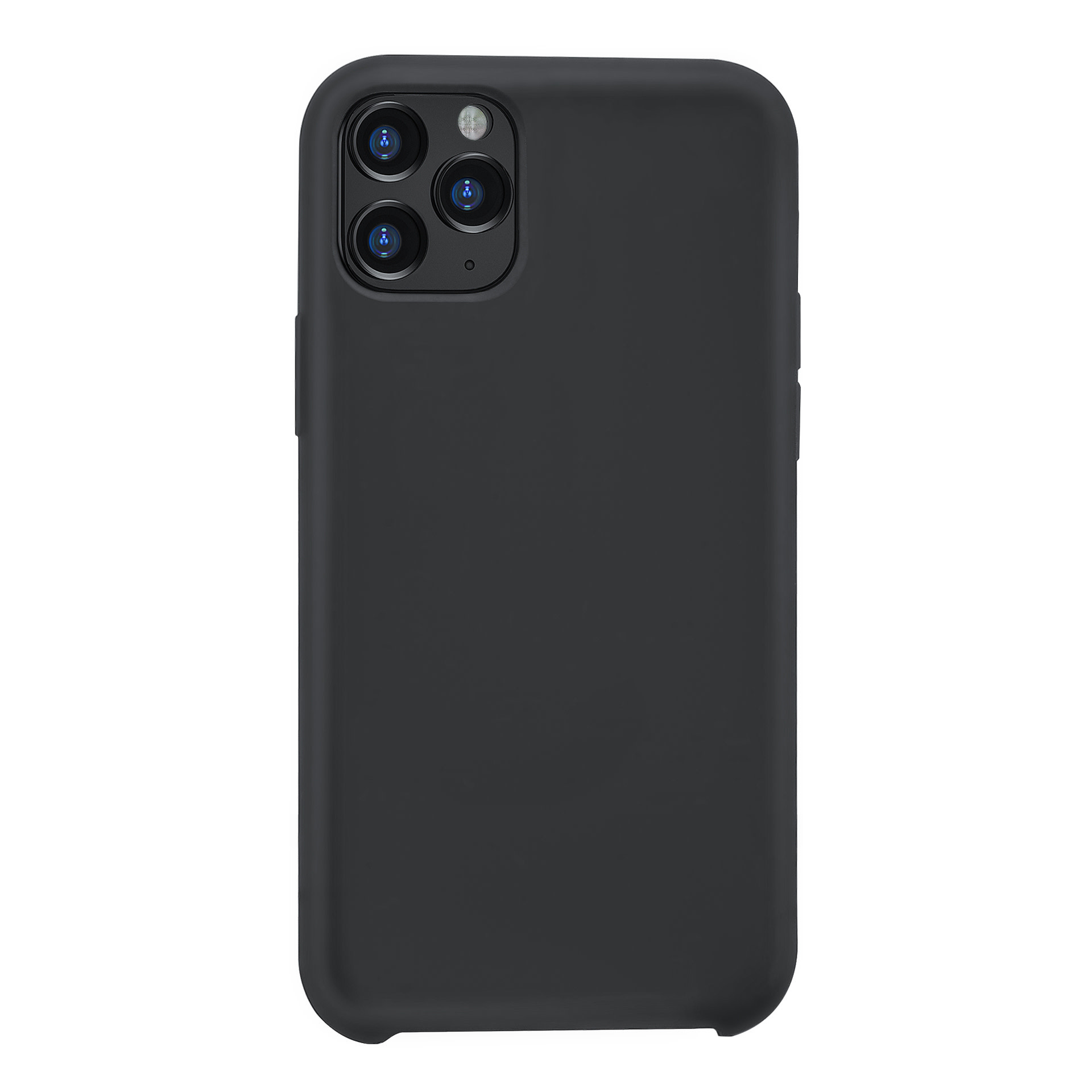 Apple iPhone 11 Pro Max Zwart Backcover hoesje Soft Touch, foto 2 van 4