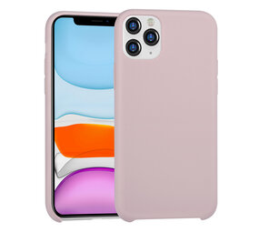 Apple iPhone 11 Pro Max Back-Cover hul Pink - Soft Touch Apple iPhone 11 Pro Max Back-Cover hul Pink - Soft Touch