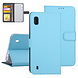 Samsung Galaxy A10 Blue Book type case - Card holder Samsung Galaxy A10 Blue Book type case - Card holder