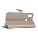 Samsung Galaxy A10s Gold Book type case - Card holder Samsung Galaxy A10s Gold Book type case - Card holder