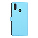 Samsung Galaxy A10s Blue Book type case - Card holder Samsung Galaxy A10s Blue Book type case - Card holder