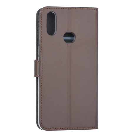 Samsung Galaxy A10s Marron Book type housse Titulaire de la carte Samsung Galaxy A10s Marron Book type housse Titulaire de la carte